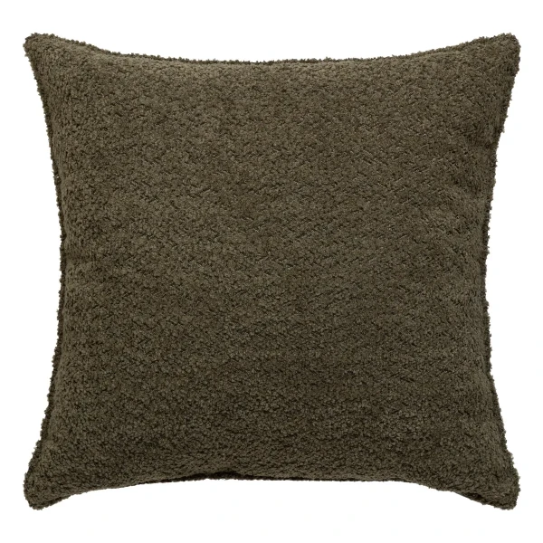 Poduszka boucle Saona 45x45, khaki - Atmosphera