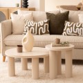 Poduszka boucle Saona 45x45, kremowa - Atmosphera