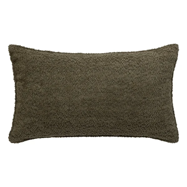Poduszka boucle Saona 30x50, khaki - Atmosphera