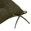 Poduszka na krzesło boucle Saona, khaki - Atmosphera