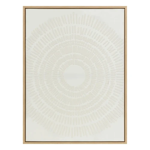 Obraz 3D relief Angeli 60x80, biały - Atmosphera