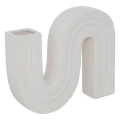 Ceramiczny wazon designerski Soliflore, biały - Atmosphera