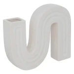 Ceramiczny wazon designerski Soliflore, biały - Atmosphera