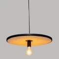 Płaska lampa wisząca rattanowa Olme - Atmosphera