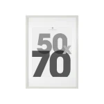 Ramka na ścianę Eva 50x70, biała - Atmosphera