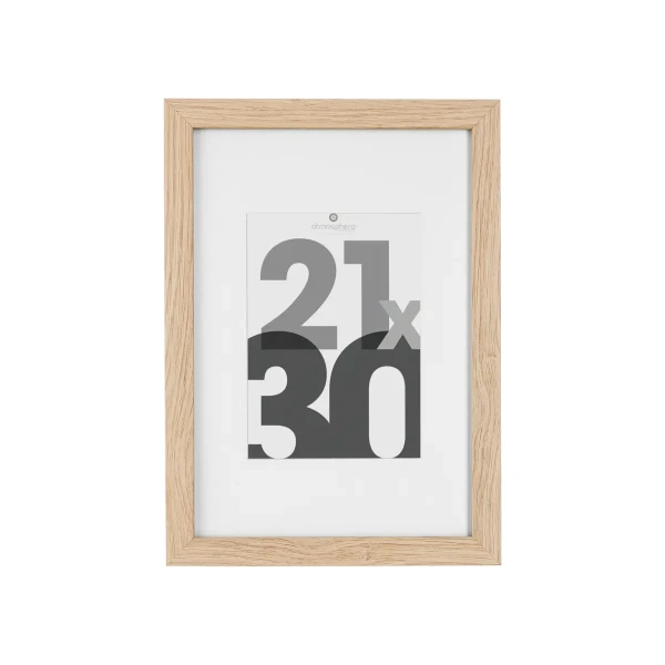 Ramka na ścianę Eva 21x30, naturalna - Atmosphera