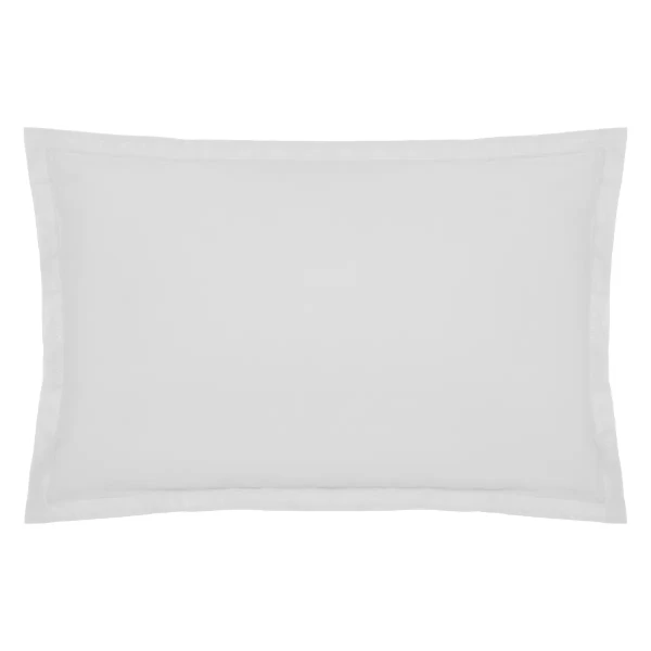 Bawełniana poszewka na poduszkę 50x70, Oeko-Tex, biała - Atmosphera