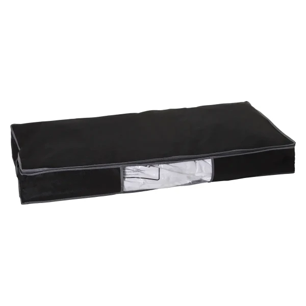 Organizer na ubrania i pościel z torbą próżniową Air Store Black 100x45cm - 5five