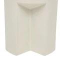 Stolik pomocniczy ceramiczny Kriz, kremowy - Atmosphera