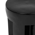 Stolik pomocniczy ceramiczny Kriz, czarny - Atmosphera
