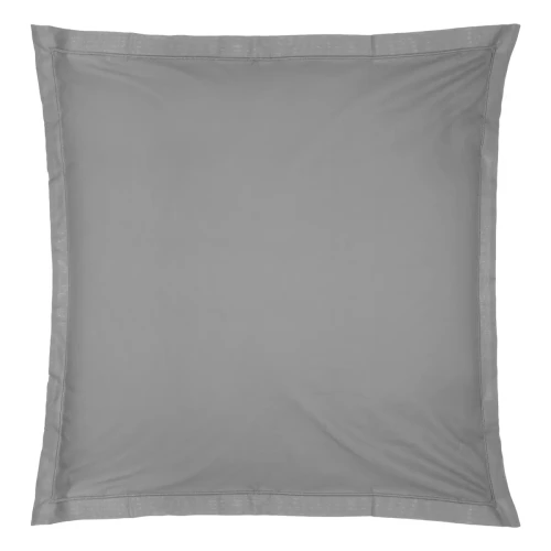 Bawełniana poszewka na poduszkę 63x63, Oeko-Tex, szara - Atmosphera
