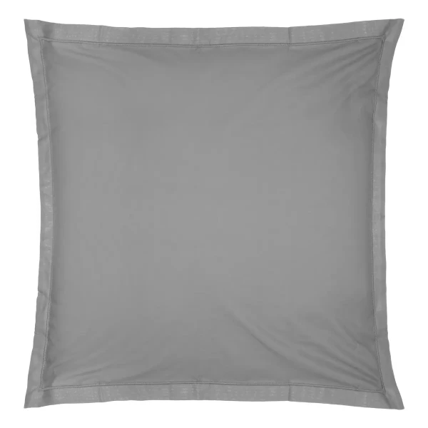 Bawełniana poszewka na poduszkę 63x63, Oeko-Tex, szara - Atmosphera