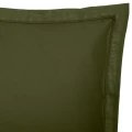 Bawełniana poszewka na poduszkę 63x63, Oeko-Tex, zieleń khaki - Atmosphera