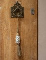 Chwost zawieszka Cowrie Raffia Tassel Natural BAZAR BIZAR