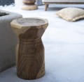 Stolik drewniany Bloom, suar - Bazar Bizar