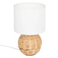 Lampa stołowa z hiacyntu wodnego z białym kloszem Sand - Atmosphera