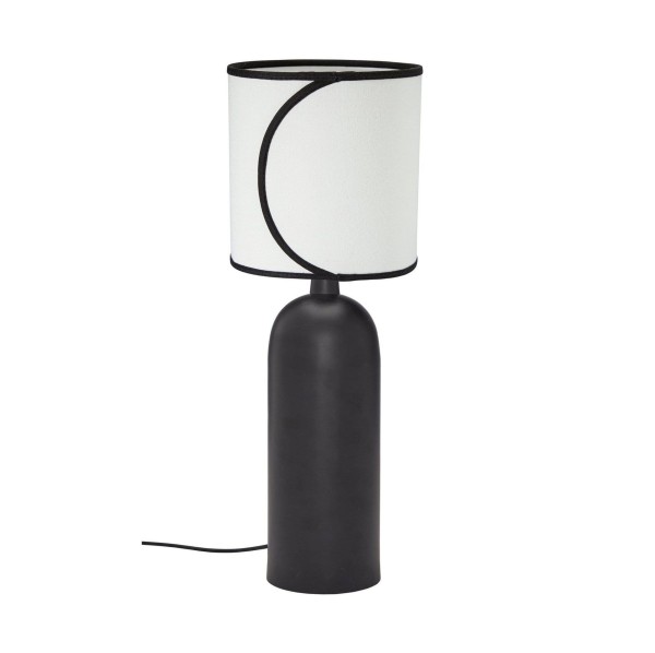 Lampa stołowa z abażurem z bawełny organicznej 52 - PR Home