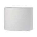 Abażur biały do lampy stojącej Sara Classic Ø25, bawełniany - PR Home