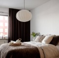 Abażur do lampy wiszącej Hilma Jersey Ø40, biały - PR Home