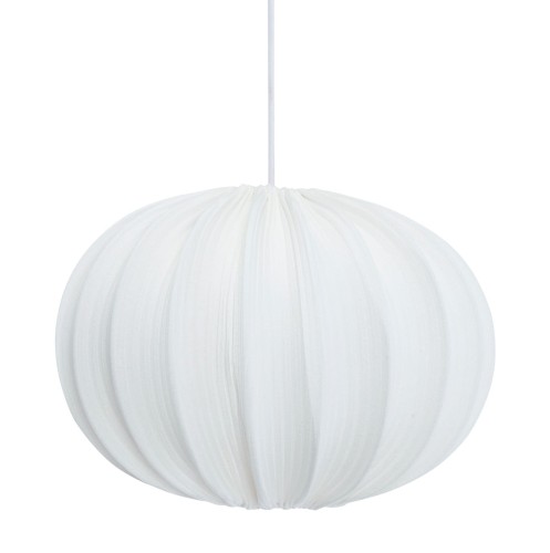 Abażur do lampy wiszącej Hilma Jersey Ø40, biały - PR Home