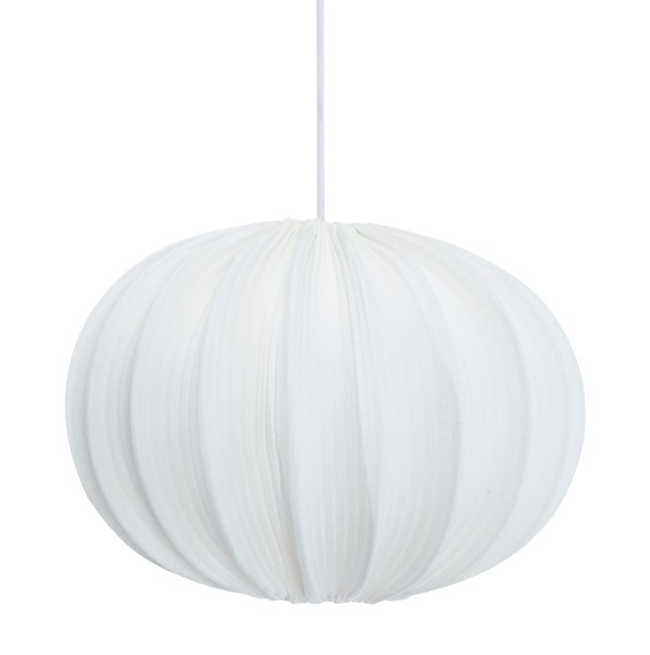 Abażur do lampy wiszącej Hilma Jersey Ø60, biały - PR Home