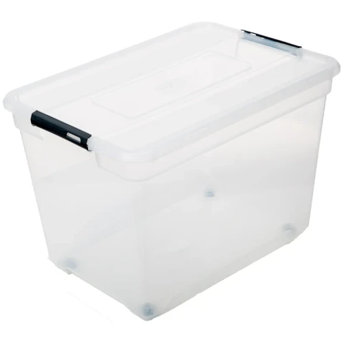Pojemnik z pokrywką Solutions 66x47x46, transparentny - 5five
