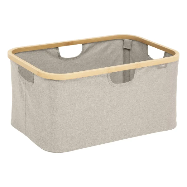 Składany kosz na pranie Tidy Box 54L, szary - 5five