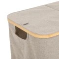 Składany kosz na pranie z przegrodami Tidy Box 80L, szary - 5five