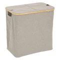 Składany kosz na pranie z przegrodami Tidy Box 80L, szary - 5five