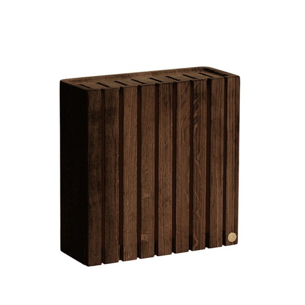 Stojak na noże drewniany, jesion brąz - Andersen Furniture