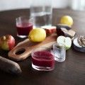 Szklanki z ryflowanego szkła Ripe 200 ml, nieregularny kształt, 4 szt - Muubs