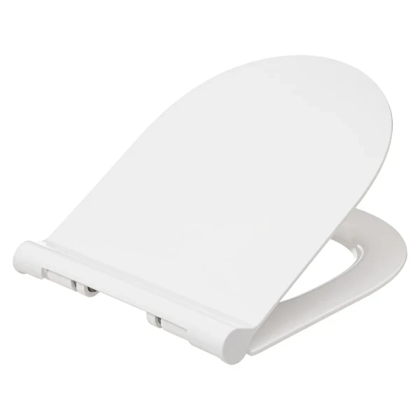 Deska sedesowa biała Ultra Slim, ciche zamykanie - 5five