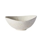 Ceramiczna miska z fakturą i organicznym kształtem Tega - Muubs