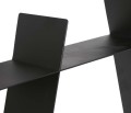 Czarna półka na ścianę metalowa A-Shelf 52x9x46 - Andersen Furniture