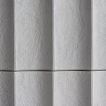 Stolik nocny biały designerski, z szufladami Mulcey - Vical