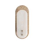Designerski kinkiet z trawertynu Tetbury 37 - Vical