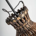 Lampa bambusowa duża Boho Brown Ø73 - Vical