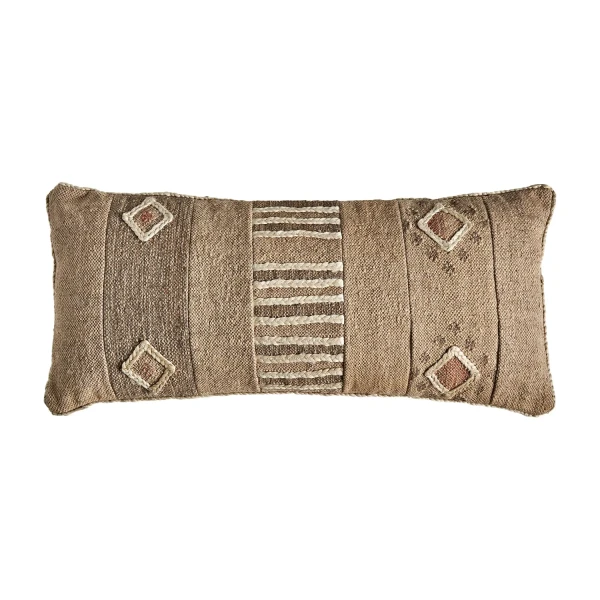 Poduszka ozdobna z kilim, z juty Elgin 90x35 - Vical