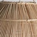 Duża lampa rattanowa z warstwowym kloszem - Vical