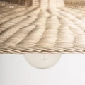 Płaska lampa wisząca rattanowa Uxmal 80 - Vical