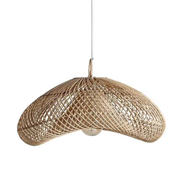 Lampa z rattanu o organicznym kształcie - Vical