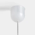 Duża lampa z rattanu o organicznym kształcie - Vical