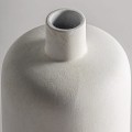Wazon ceramiczny na nodze Leghe, biały - Vical