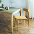 Krzesło drewniane Unite, dąb bielony - Andersen Furniture