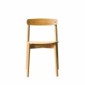 Krzesło drewniane Unite, dąb bielony - Andersen Furniture