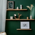 Wąska półka na obrazy i plakaty Floating 43x7, dąb olejowany - EKTA Living