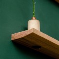 Wąska półka na obrazy Floating 72x7, dąb olejowany - EKTA Living