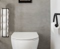 Wieszak na papier toaletowy Bathroom, dąb wędzony - EKTA Living