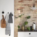Gałki do szafek i szuflad Wood Knot Ø2.8, dąb czarny, 2 szt - EKTA Living