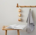 Drewniany stołek Scala, dąb olejowany - EKTA Living